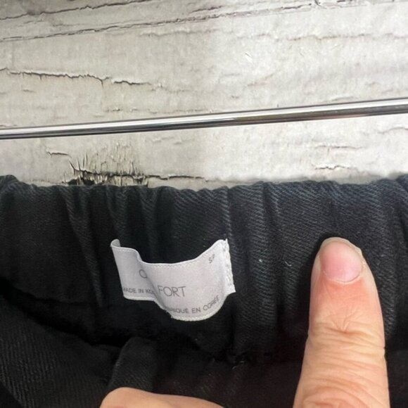 Oak + Fort Black Cropped Pant size small - Picture 5 of 9